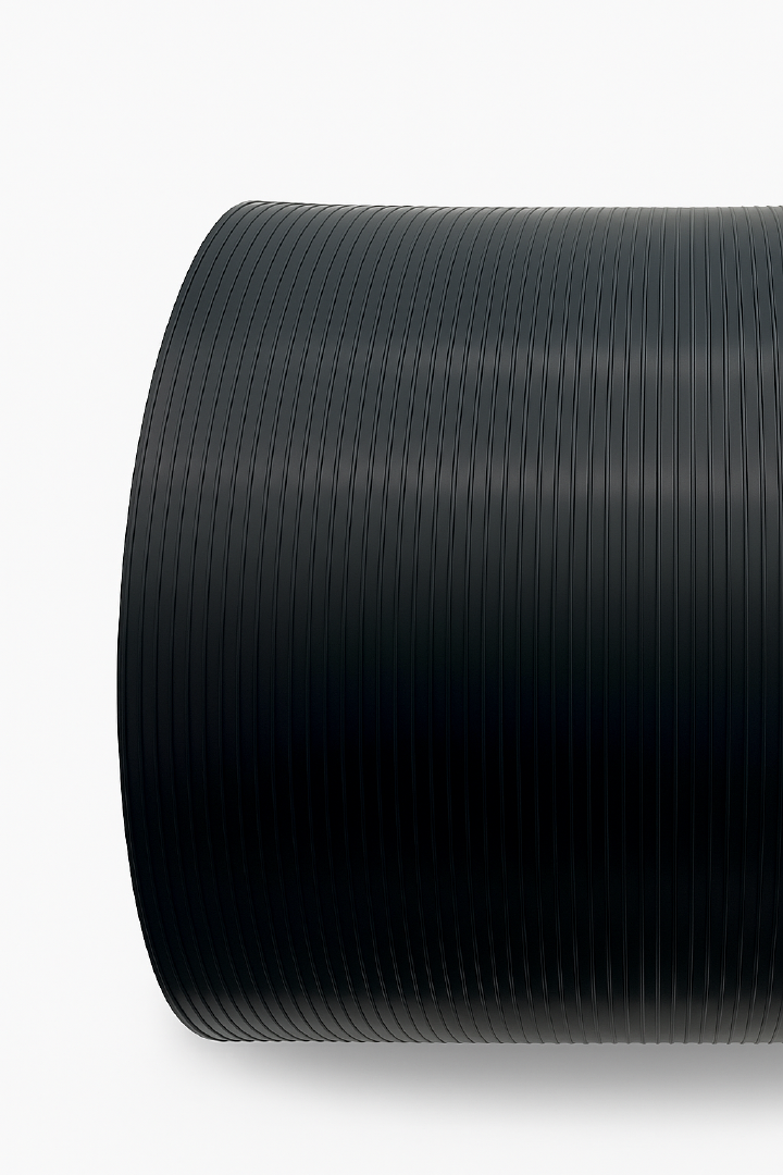 Sichtschutz für Doppelstabmattenzaun gerillt